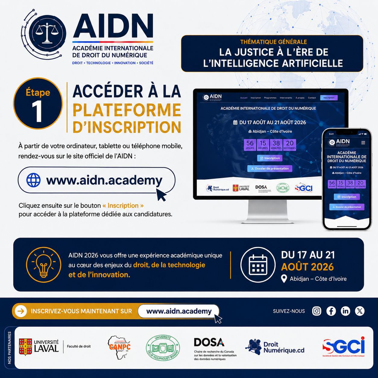 AIDN Inscription